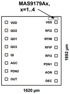 MAS9179A4 Datasheet PDF Micro Analog systems