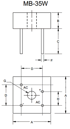 MB358W Datasheet PDF Micro Commercial Components