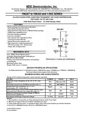 1N6285 Datasheet PDF MDE Semiconductor
