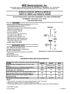 1N6373 Datasheet PDF MDE Semiconductor