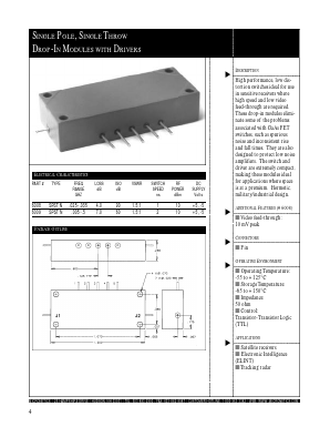 6008 Datasheet PDF Micronetics, Inc.