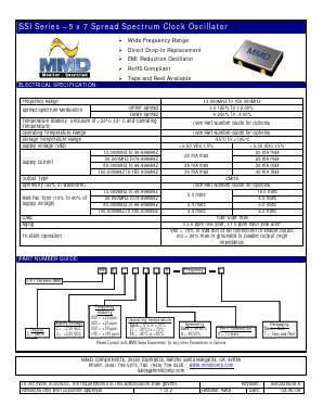 SSIC202548AH Datasheet PDF MMD Components