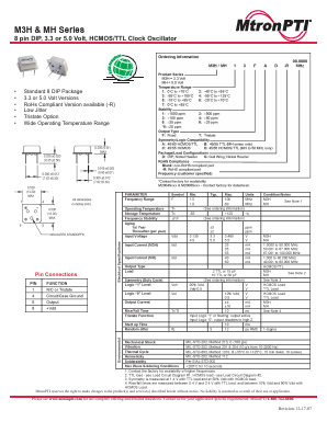MH51FCD Datasheet PDF MTRONPTI