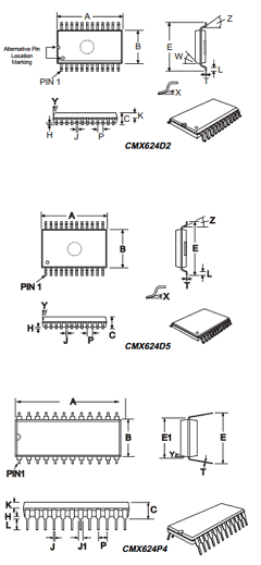 CMX624D2 Datasheet PDF MX-COM Inc 