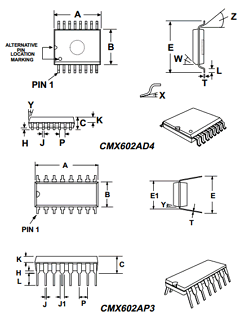 CMX602AD4 Datasheet PDF MX-COM Inc 
