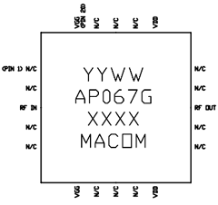 MAAP-000067-PKG003 Datasheet PDF Tyco Electronics