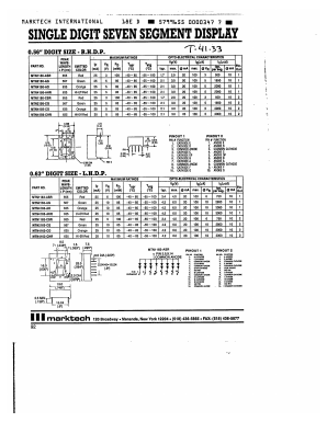MTN1163 Datasheet PDF Marktech Optoelectronics