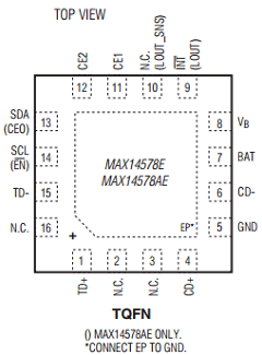 MAX14578AEEWC-T Datasheet PDF Maxim Integrated