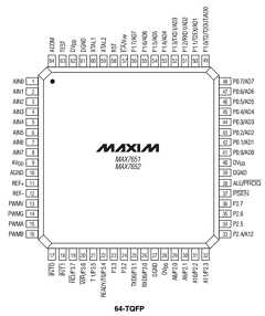MAX7651ECB Datasheet PDF Maxim Integrated
