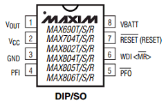 MAX690RMJA Datasheet PDF Maxim Integrated
