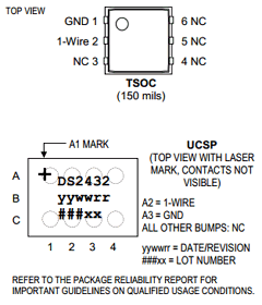 DS2432X Datasheet PDF Maxim Integrated