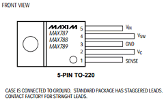 MAX787 Datasheet PDF Maxim Integrated
