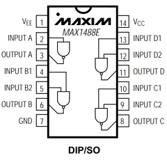 MAX1488EC Datasheet PDF Maxim Integrated