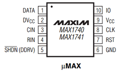 MAX1740 Datasheet PDF Maxim Integrated