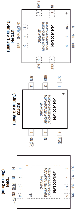 MAX4995AAA Datasheet PDF Maxim Integrated