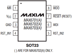 MAX6701A-03A Datasheet PDF Maxim Integrated