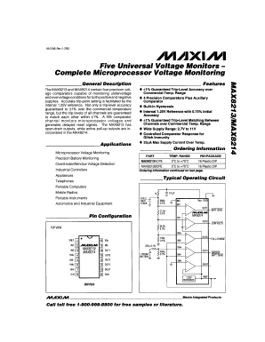 MAX8214 Datasheet PDF Maxim Integrated