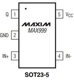 MAX961 Datasheet PDF Maxim Integrated