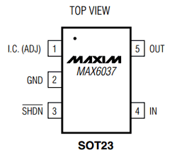 MAX6037B_33 Datasheet PDF Maxim Integrated
