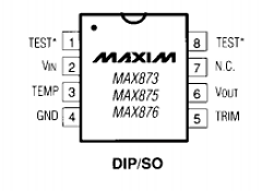 MAX873ACPA Datasheet PDF Maxim Integrated