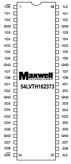 54LVTH162373 Datasheet PDF MAXWELL TECHNOLOGIES