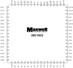 89C1632RPQI-25 Datasheet PDF MAXWELL TECHNOLOGIES