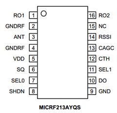 MICRF213AYQS Datasheet PDF Micrel