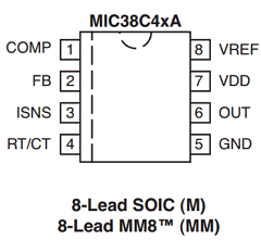 MIC38C42ABM Datasheet PDF Micrel