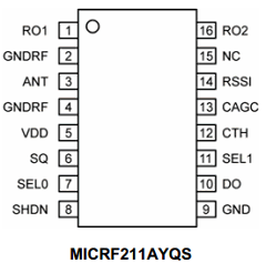 MICRF211AYQS Datasheet PDF Micrel