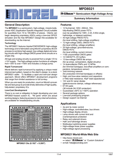 MIC8021-XXXX Datasheet PDF Micrel