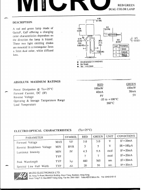 MSGB64WP Datasheet PDF Micro Electronics