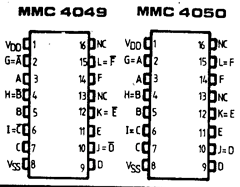 MMC4049 Datasheet PDF Micro Electronics
