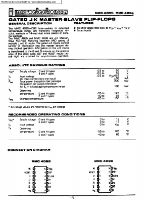 MMC4096 Datasheet PDF Micro Electronics