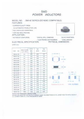 SMI-42 Datasheet PDF Micro Electronics