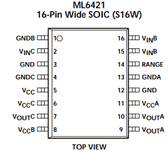 ML6421 Datasheet PDF Micro Linear Corporation