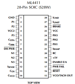 ML4411CS Datasheet PDF Micro Linear Corporation