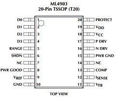ML4903CT Datasheet PDF Micro Linear Corporation