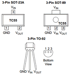 TC55 Datasheet PDF Microchip Technology