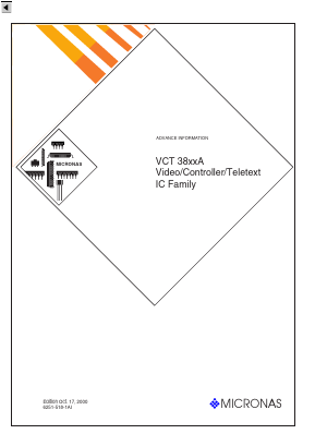 VCT3811A Datasheet PDF Micronas