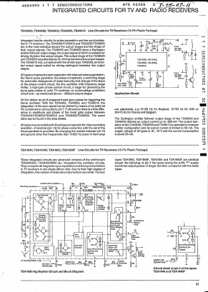 TDA1940F Datasheet PDF Micronas