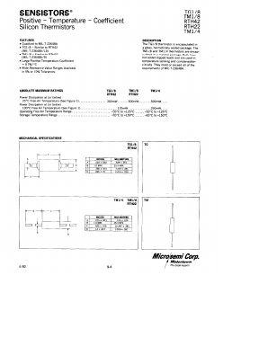 TG1.8 Datasheet PDF Microsemi Corporation