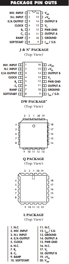 SG1825 Datasheet PDF Microsemi Corporation