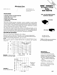 SMBJ70 Datasheet PDF Microsemi Corporation