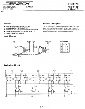 TSC370 Datasheet PDF Microsemi Corporation