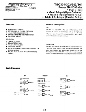 TC304 Datasheet PDF Microsemi Corporation