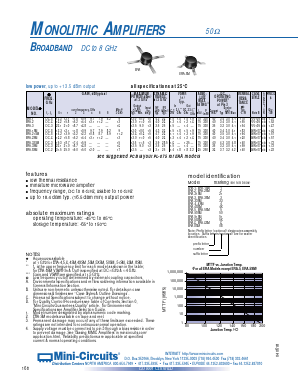 ERA-6SM Datasheet PDF Minicircuits