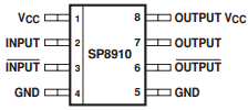 SP8910KGMP1S Datasheet PDF Mitel Networks