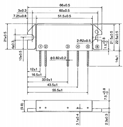 M68703LA Datasheet PDF MITSUBISHI ELECTRIC 