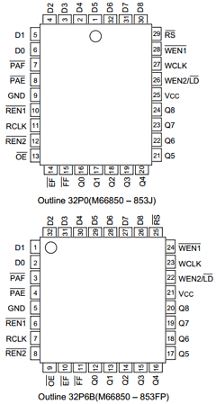 M66853FP Datasheet PDF MITSUBISHI ELECTRIC 