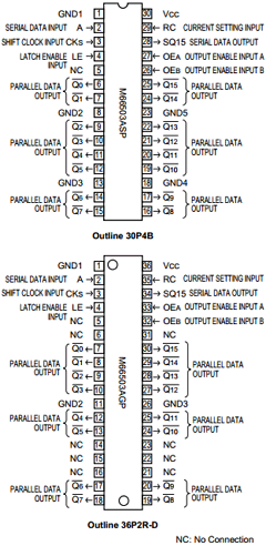 M66503 Datasheet PDF MITSUBISHI ELECTRIC 